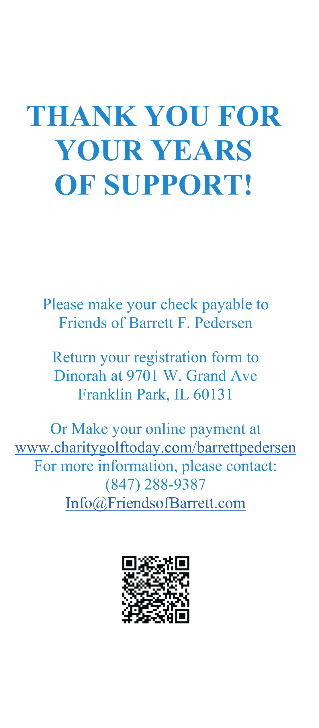2026 Golf Outing Invitation